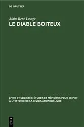Book cover of Le diable Boiteux by Alain-René Lesage