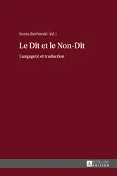 Book cover of Le Dit et le Non-Dit by Sonia Berbinski