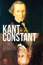 Book cover of Le droit de mentir by Emmanuel Kant