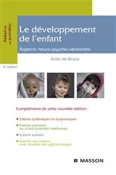 Book cover of Le développement de l'enfant (4th ed.) by Alain de Broca