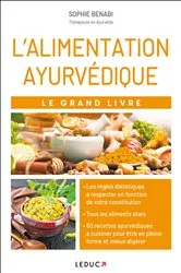 Book cover of Le Grand Livre de l'alimentation ayurvédique by Unknown