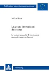 Book cover of Le groupe international de sociétés by Unknown