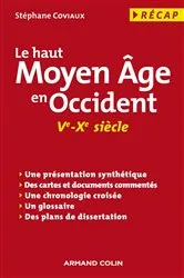 Book cover of Le haut Moyen Âge en Occident by Unknown