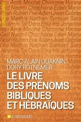 Book cover of Le Livre des prénoms bibliques et hébraïques by Unknown