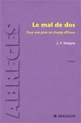 Book cover of Le mal de dos (2nd ed.) by Jean-Yves Maigne