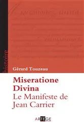 Book cover of Le Manifeste de Jean Carrier by Gérard Touzeau