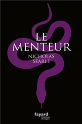 Book cover of Le Menteur by Nicholas Searle