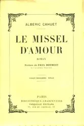 Book cover of Le missel d'amour by Albéric Cahuet
