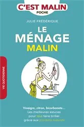 Book cover of Le ménage, c'est malin by Julie Frédérique