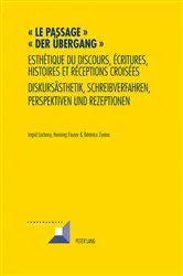 Book cover of « Le passage »- «Der Uebergang» by Michel Grunewald