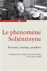 Book cover of Le phénomène Soljénitsyne by Unknown