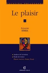 Book cover of Le plaisir by Suzanne Simha