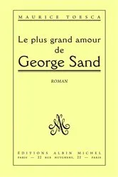 Book cover of Le Plus Grand Amour de George Sand by Unknown