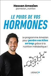 Book cover of Le poids de vos hormones by Hassan Amezian