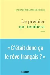 Book cover of Le premier qui tombera by Salomé Berlemont-Gilles