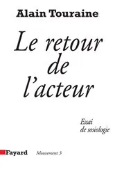 Book cover of Le Retour de l'acteur by Alain Touraine