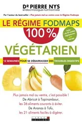 Book cover of Le régime Fodmaps 100% végétarien by Unknown