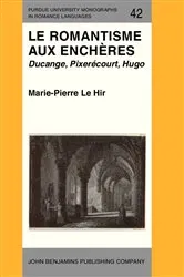 Book cover of Le Romantisme aux enchères by Marie-Pierre Le Hir