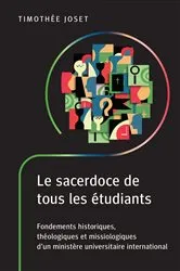 Book cover of Le sacerdoce de tous les étudiants by Timothée Joset
