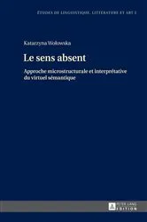 Book cover of Le sens absent by Unknown