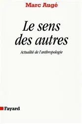 Book cover of Le Sens des autres by Marc Augé