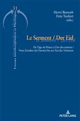 Book cover of Le Serment / Der Eid by Hervé Bismuth