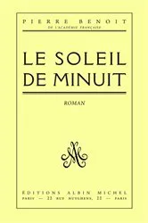 Book cover of Le Soleil de minuit by Pierre Benoit