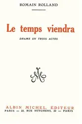 Book cover of Le Temps viendra by Unknown