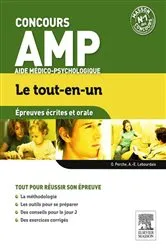 Book cover of Le tout-en-un Concours Aide Médico-Psychologique Épreuves écrites et orale by Anne-Eva Lebourdais