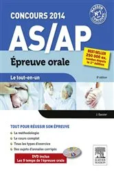 Book cover of Le tout-en-un Concours AS/AP Épreuve orale (8th ed.) by Jacqueline Gassier