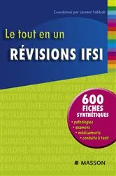Book cover of Le tout en un Révisions IFSI by Laurent Sabbah