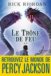 Book cover of Le Trône de feu by Nathalie Serval