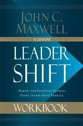 Book cover of Leadershift Workbook by John C. Maxwell