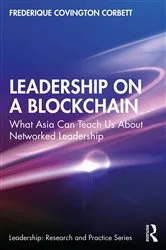 Book cover of Leadership on a Blockchain by Frederique Covington Corbett