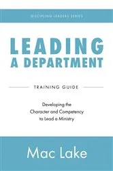 Book cover of Leading a Department by Mac Lake