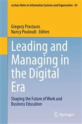 Book cover of Leading and Managing in the Digital Era by Gregory Prastacos