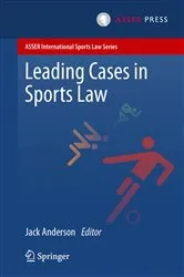 Book cover of Leading Cases in Sports Law by Jack Anderson