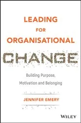 Book cover of Leading for Organisational Change by Unknown