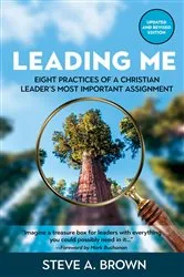 Book cover of Leading Me by Steve A Brown