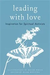 Book cover of Leading with Love by Parallax Press