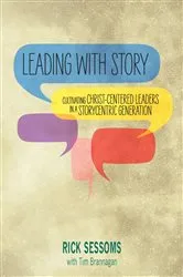 Book cover of Leading with Story by Unknown