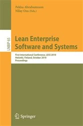 Book cover of Lean Enterprise Software and Systems by Pekka Abrahamsson