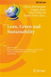 Book cover of Lean, Green and Sustainability by Olivia McDermott
