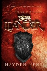 Book cover of Leander by Hayden Kent