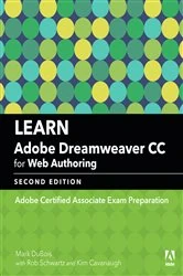 Book cover of Learn Adobe Dreamweaver CC for Web Authoring (2nd ed.) by Mark DuBois