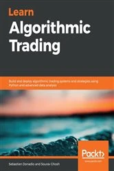 Book cover of Learn Algorithmic Trading by Sebastien Donadio