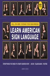 Book cover of Learn American Sign Language by Unknown