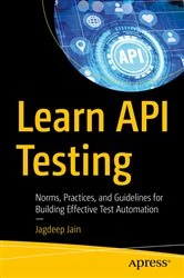 Book cover of Learn API Testing by Jagdeep Jain
