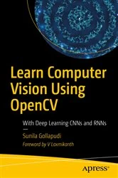 Book cover of Learn Computer Vision Using OpenCV by Sunila Gollapudi