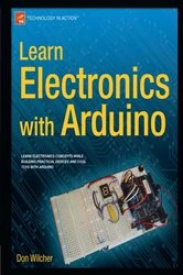 Book cover of Learn Electronics with Arduino by Don Wilcher